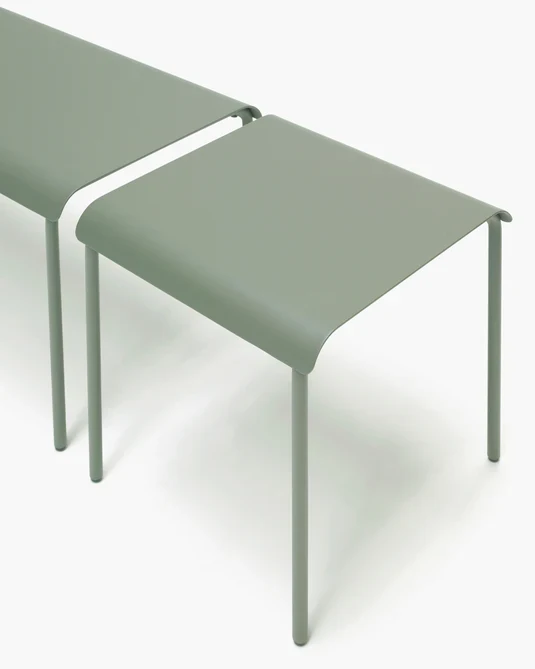 Banc d'extérieur August Vert