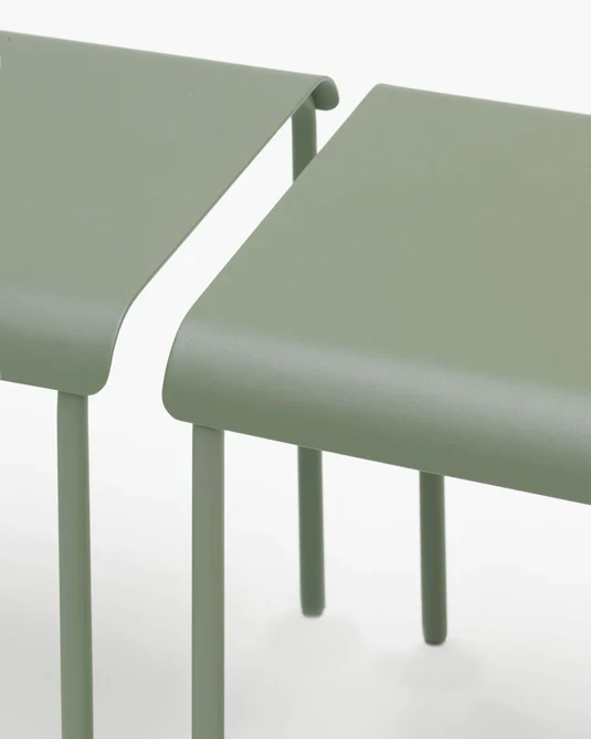 Tabouret d'extérieur August Vert