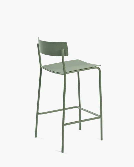 Chaise haute d'extérieur August Vert