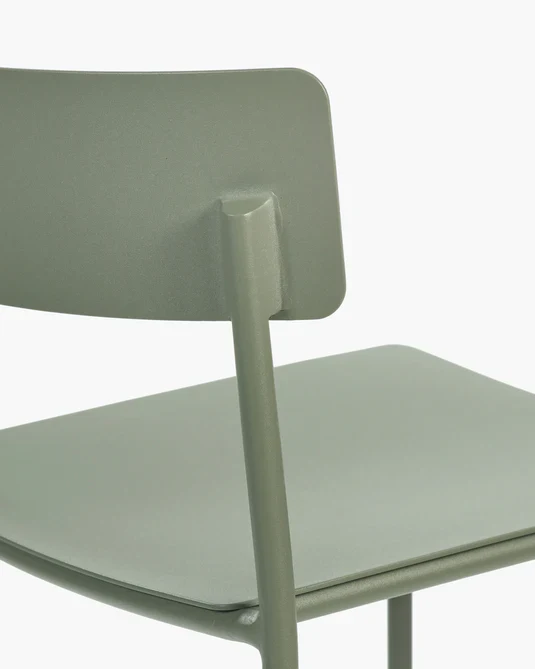 Chaise haute d'extérieur August Vert