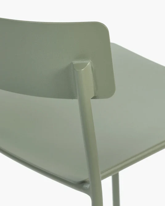 Chaise haute d'extérieur August Vert