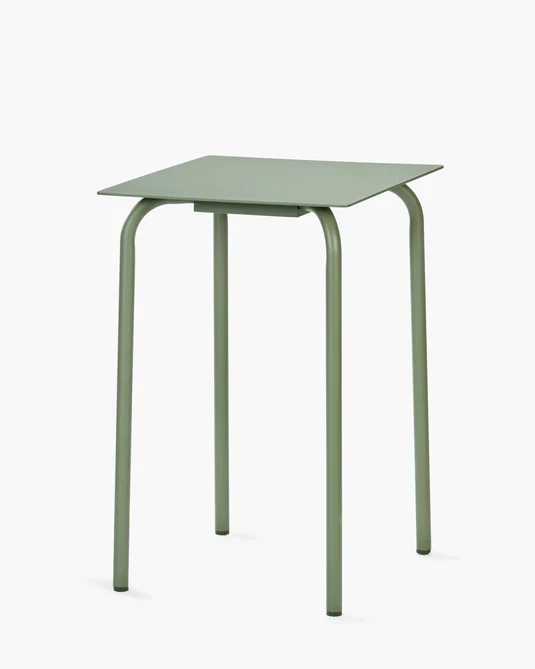 Table à manger haute d'extérieur August Vert
