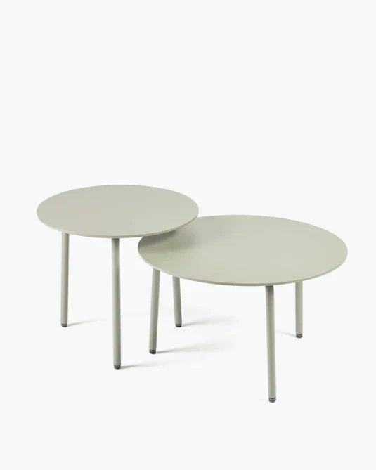 Table d'appoint d'extérieur M August Vert