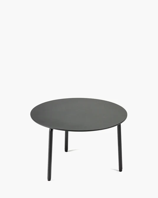 Table d'appoint d'extérieur M August Noir