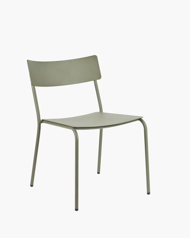 Chaise d'extérieur L August Vert