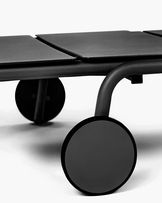 Transat aluminium Auguste Noir