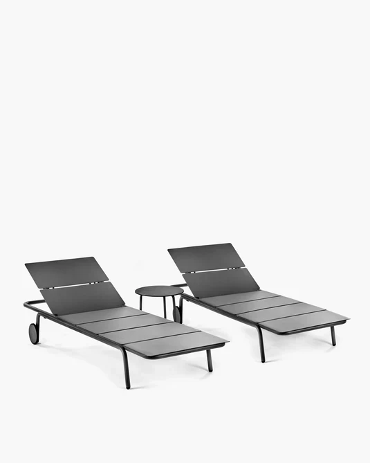 Transat aluminium Auguste Noir