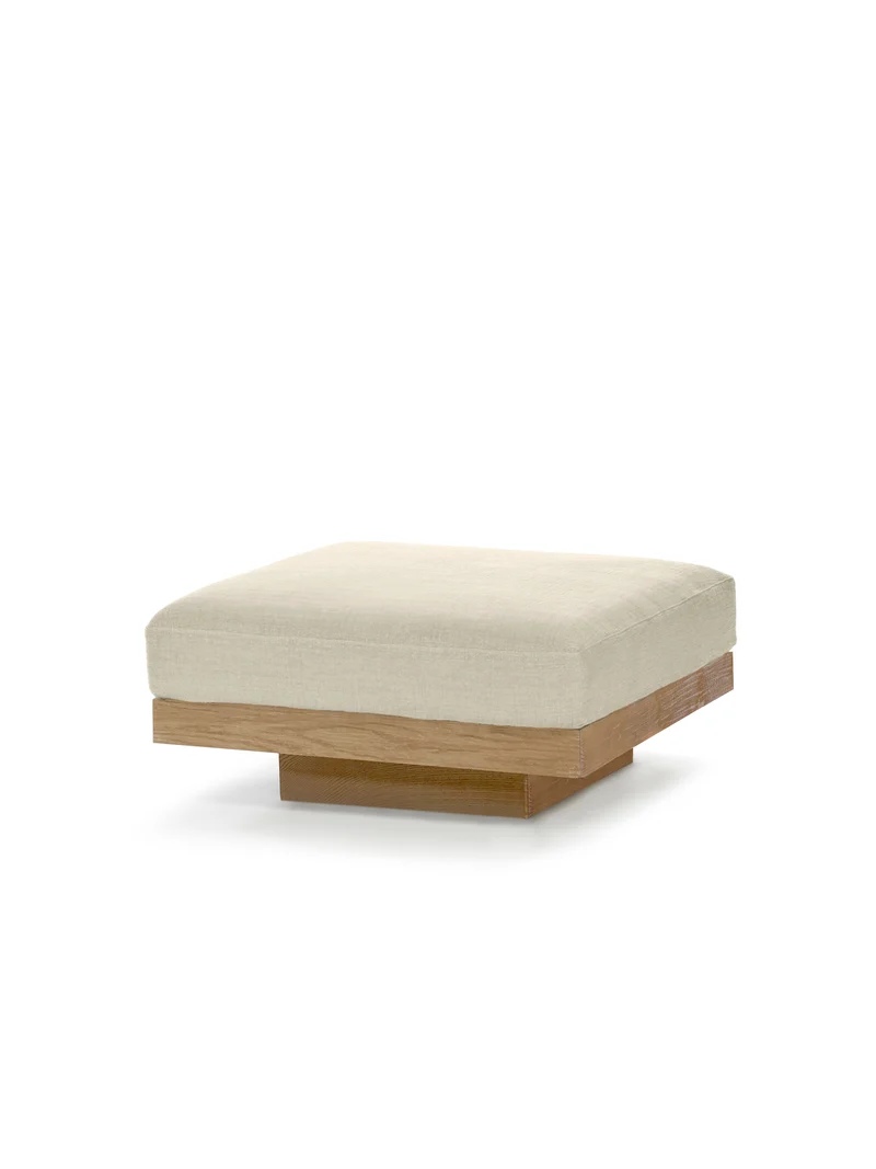 Ottoman d'extérieur Rudolph Chalk