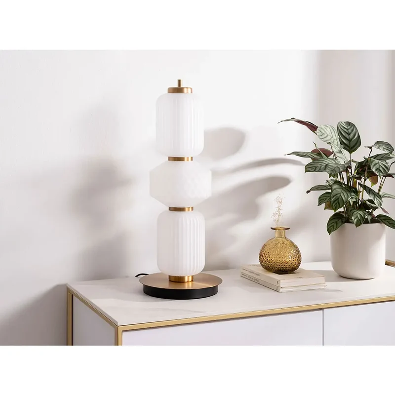 Lampe à poser Bohème laiton