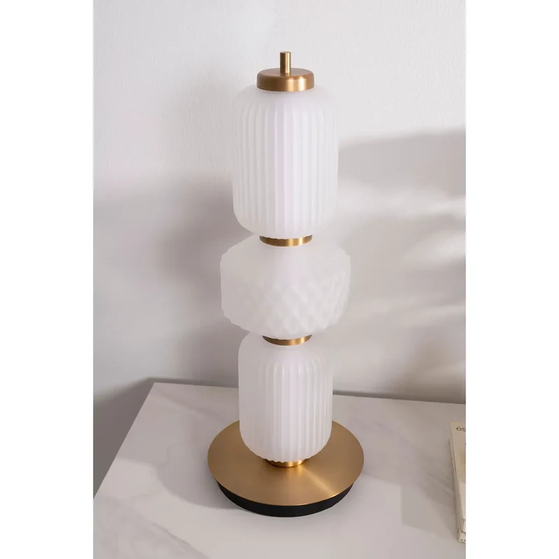 Lampe à poser Bohème laiton
