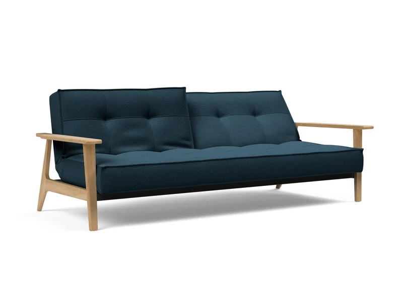 Canapé-lit Innovation Living - Splitback Frej Oak w Armrest