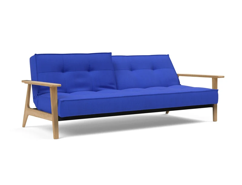 Canapé-lit Innovation Living - Splitback Frej Oak w Armrest