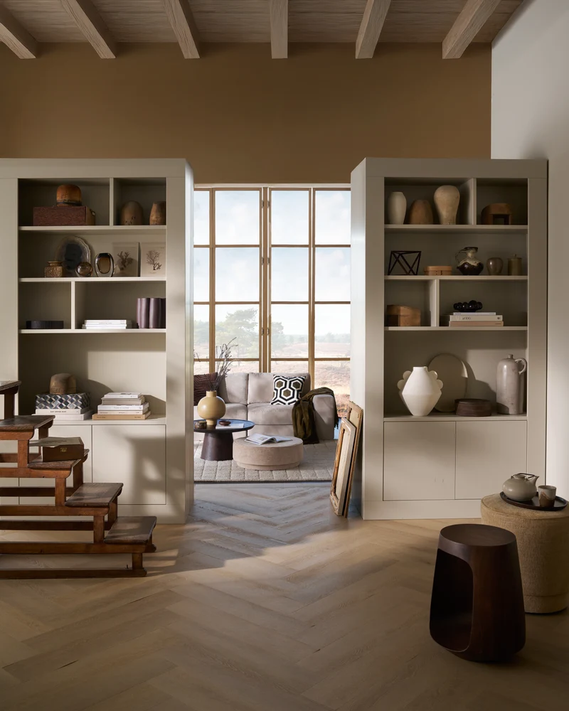 Wallcover wandkast 117 cm grenen dust