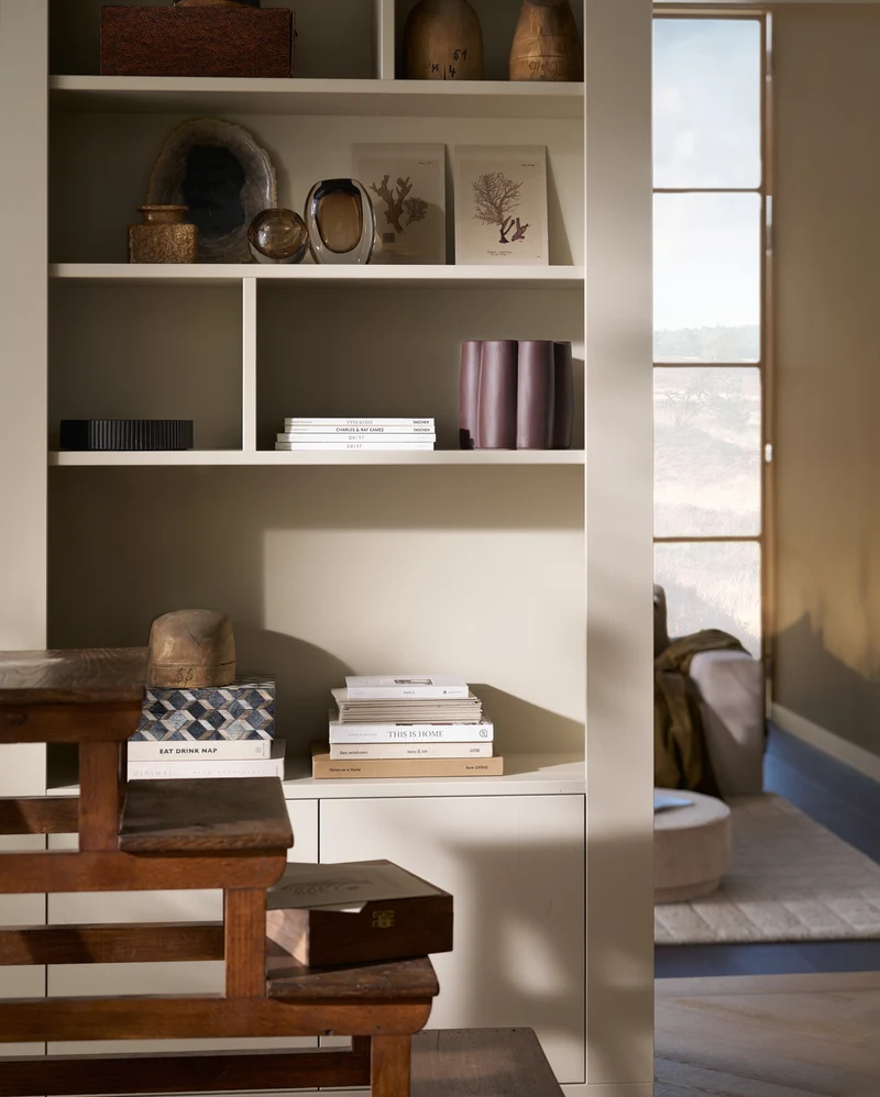 Wallcover wandkast 117 cm grenen dust