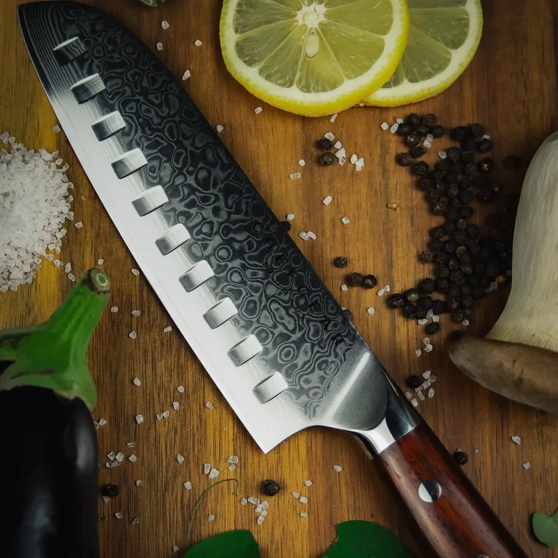 Couteau de chef Santoku