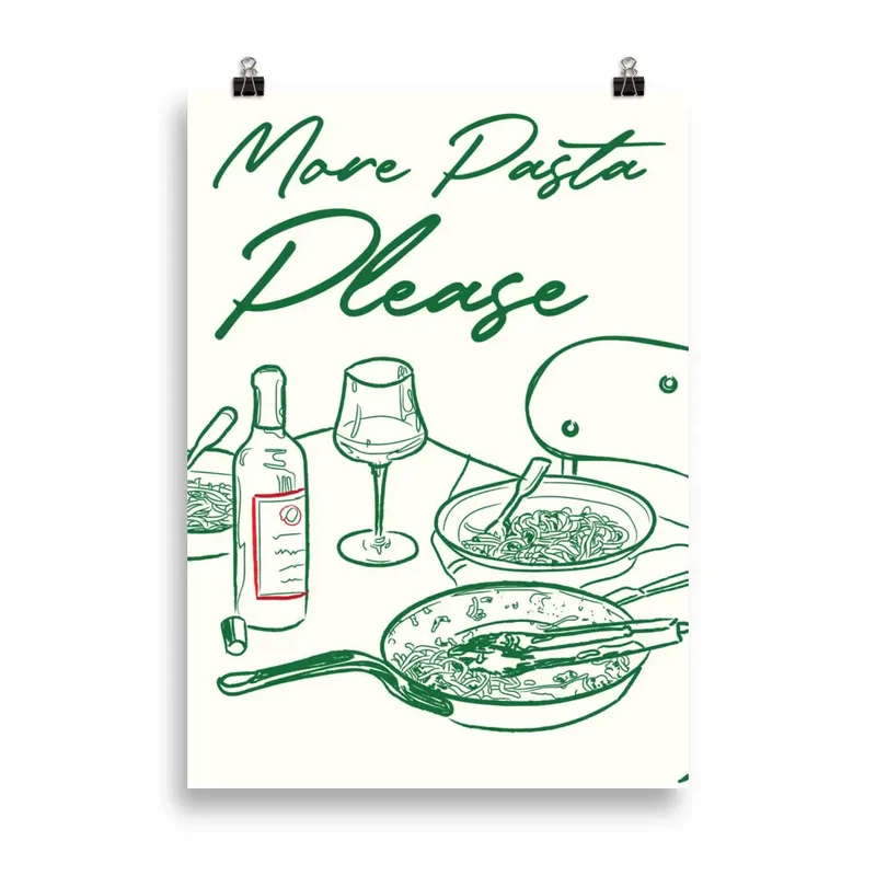 Affiche Pasta