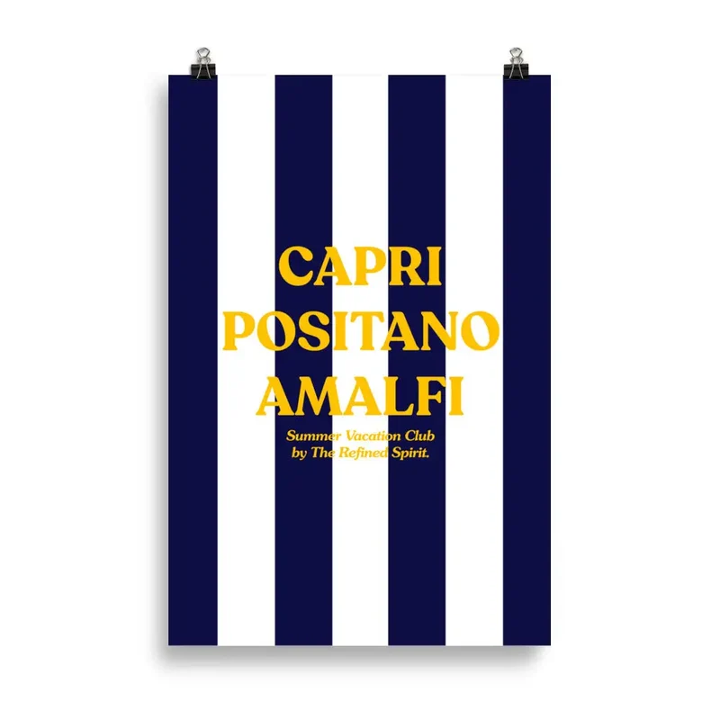 Affiche Capri