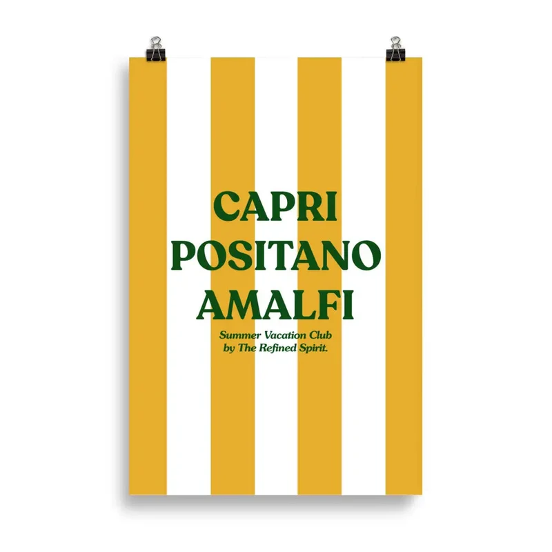 Affiche Capri
