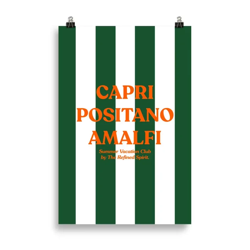 Affiche Capri