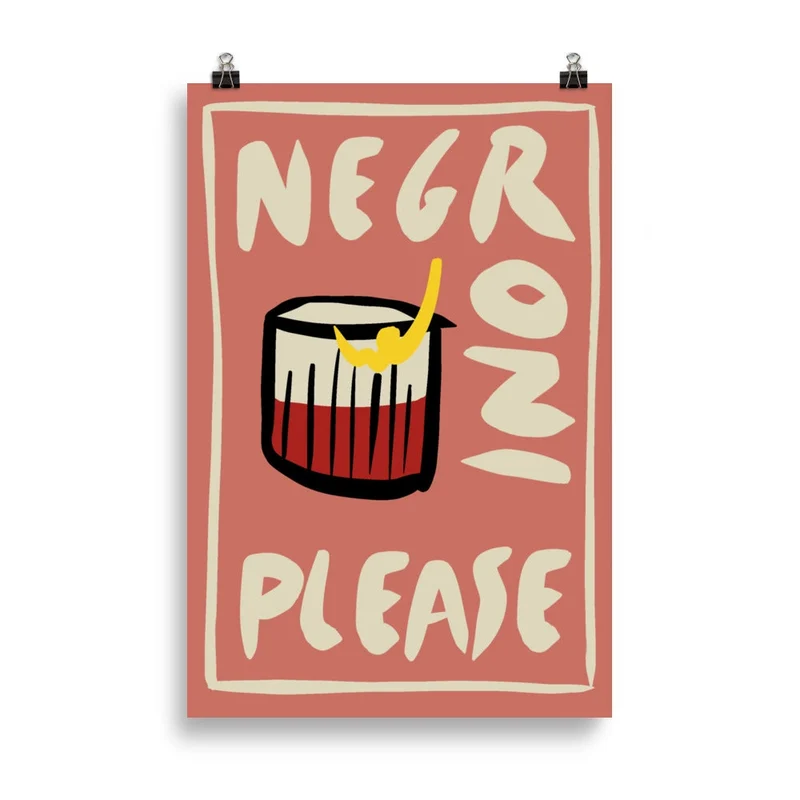 Affiche Negroni