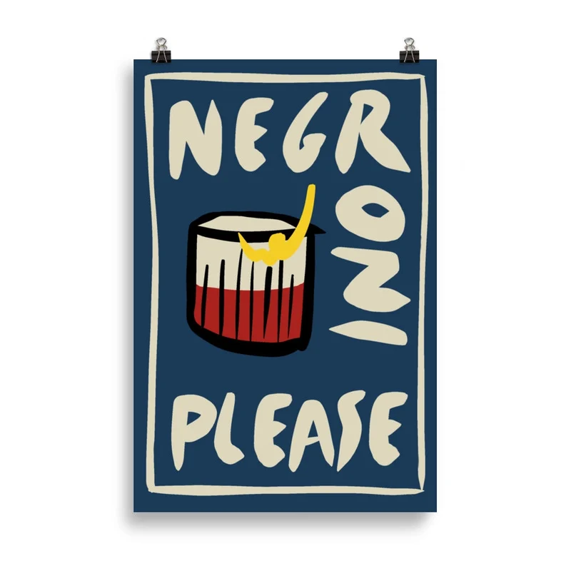Affiche Negroni