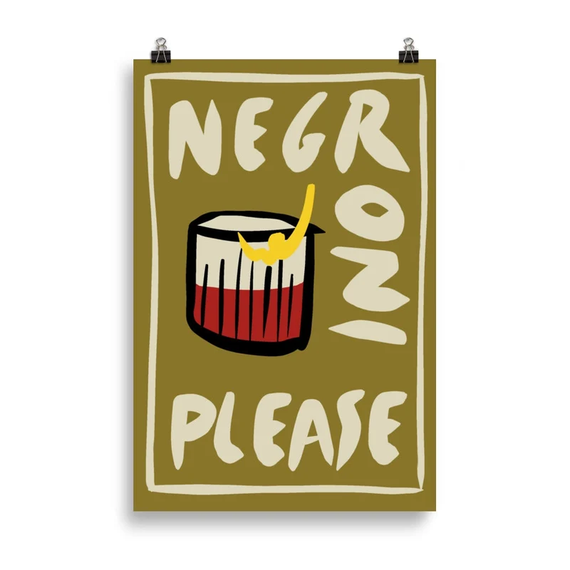 Affiche Negroni