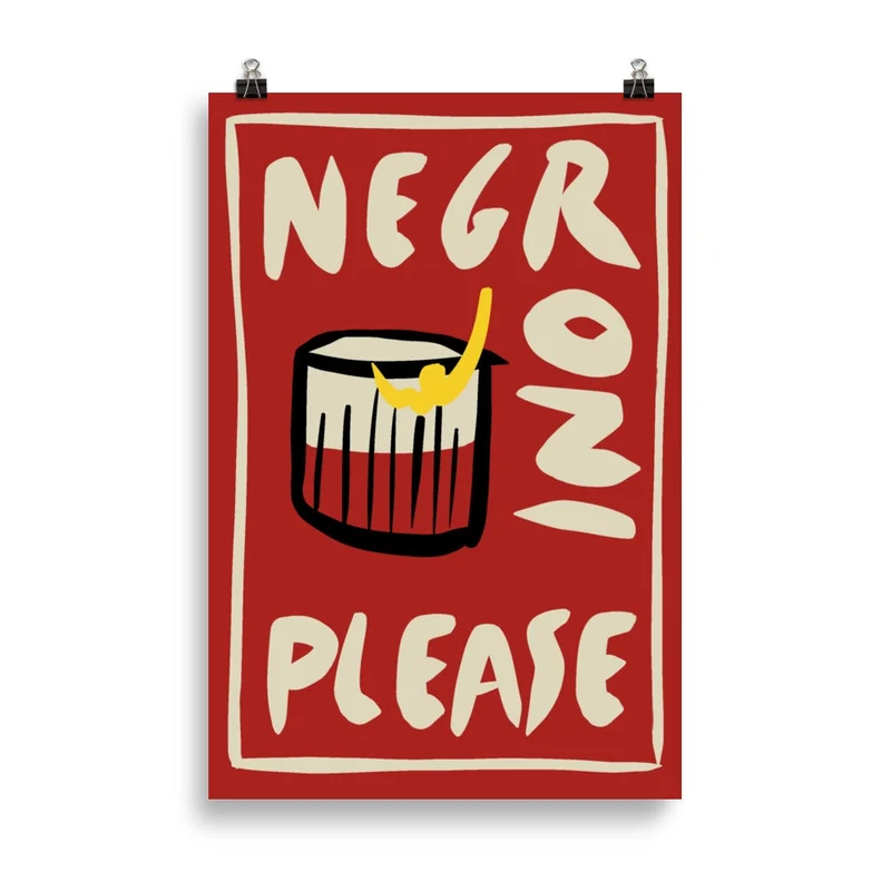 Affiche Negroni