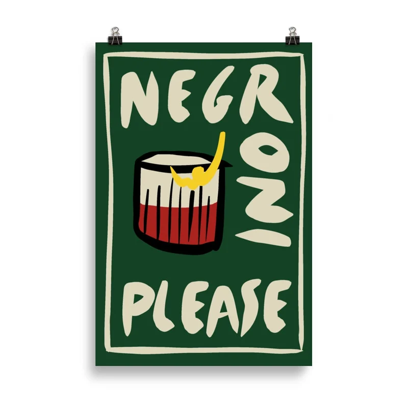 Affiche Negroni
