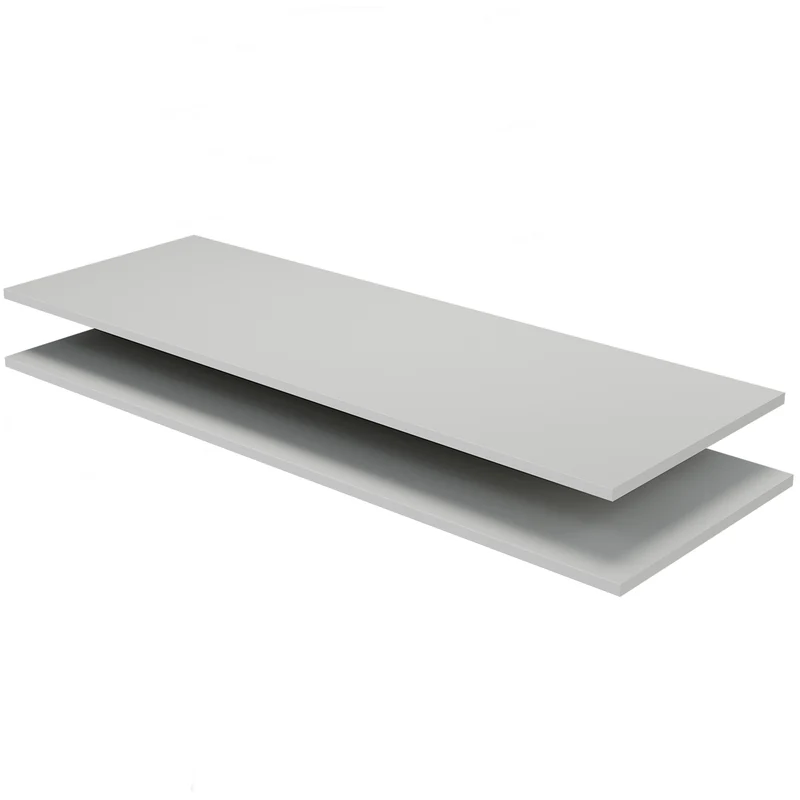 Legplanken set t.b.v. organize kast 62 cm grenen mist
