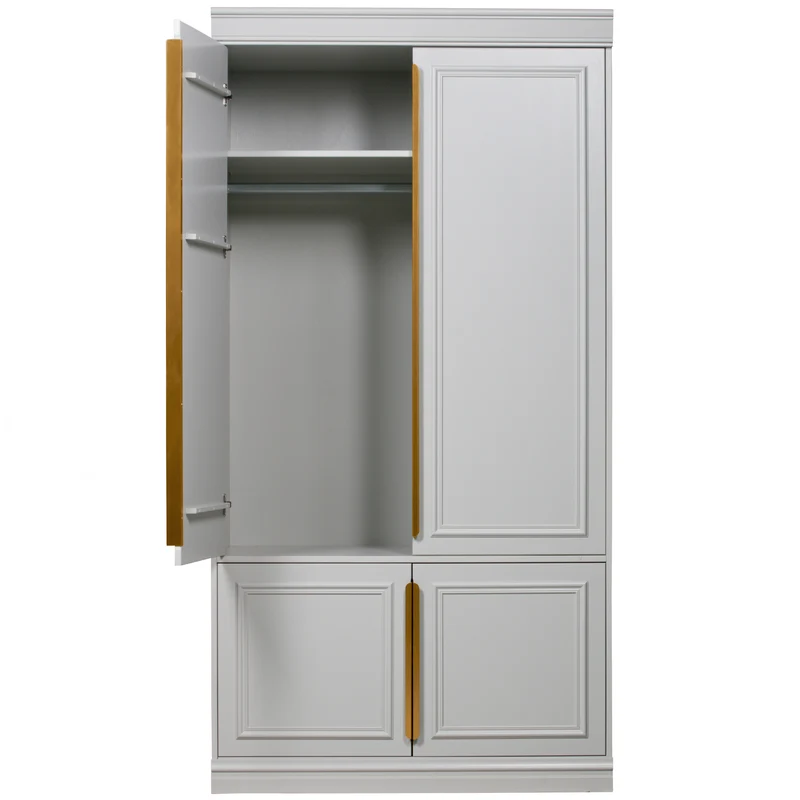 Organize kast 62 cm grenen mist