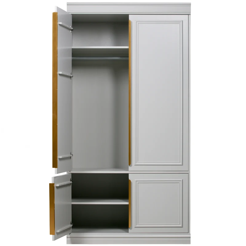Organize kast 62 cm grenen mist