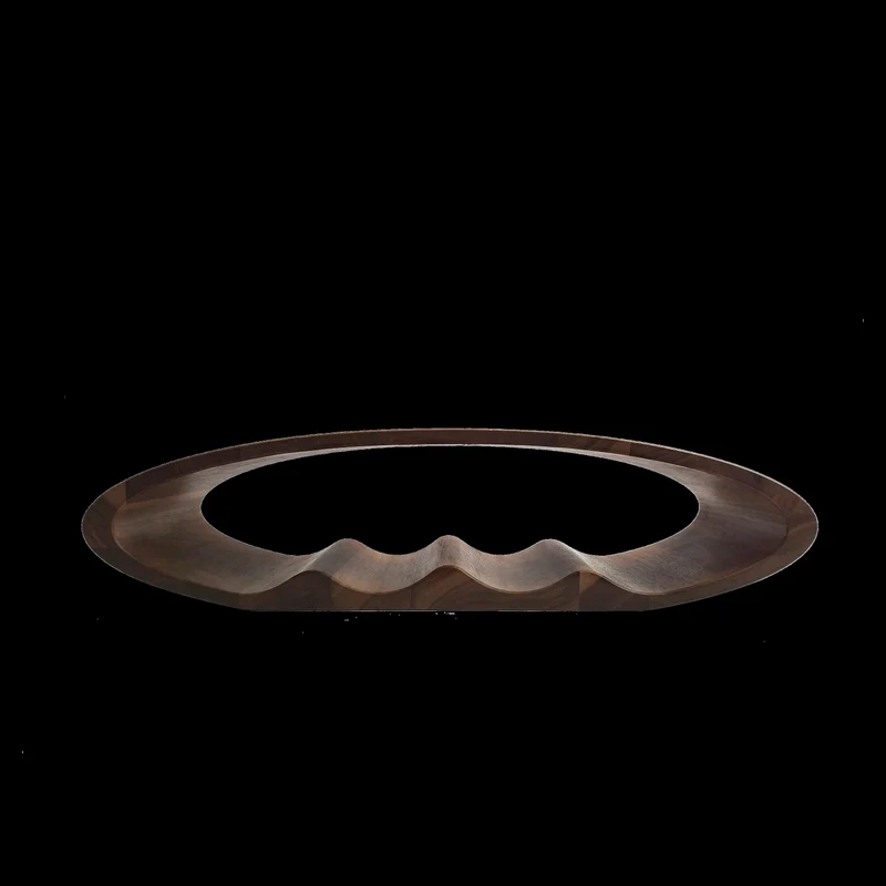 Porte-bouteilles Ellipse noyer