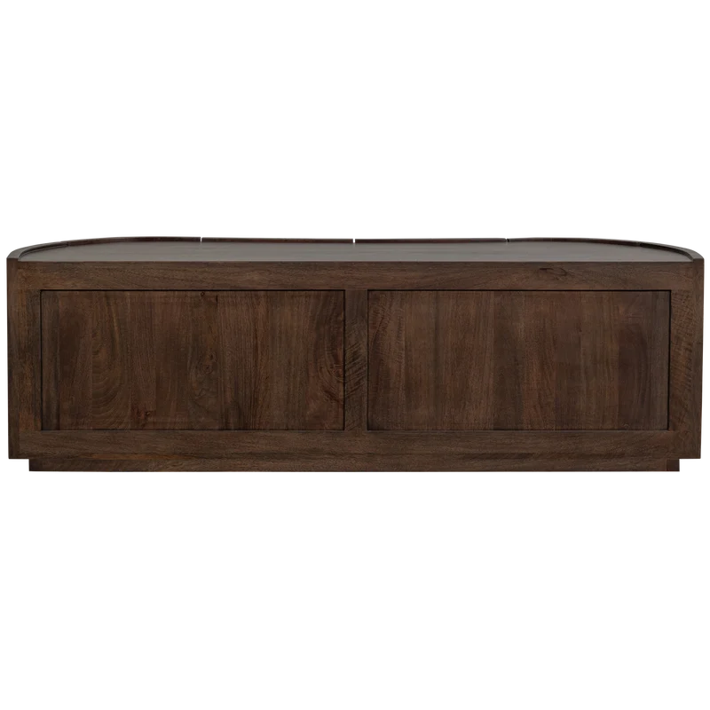 Sense dressoir 4-deurs mango hout walnoot