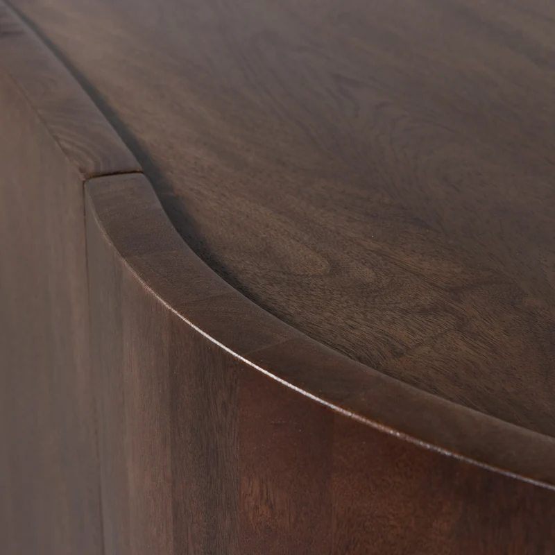 Sense dressoir 4-deurs mango hout walnoot