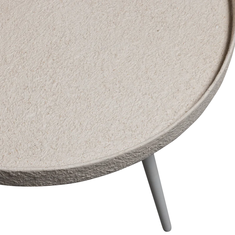 Bounds bijzettafel XL hout/metaal naturel 40xø76 cm
