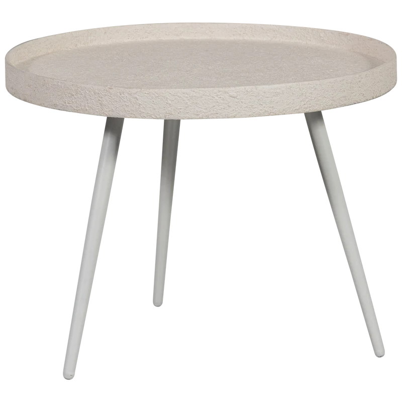Bounds bijzettafel L hout/metaal naturel 44xø58 cm