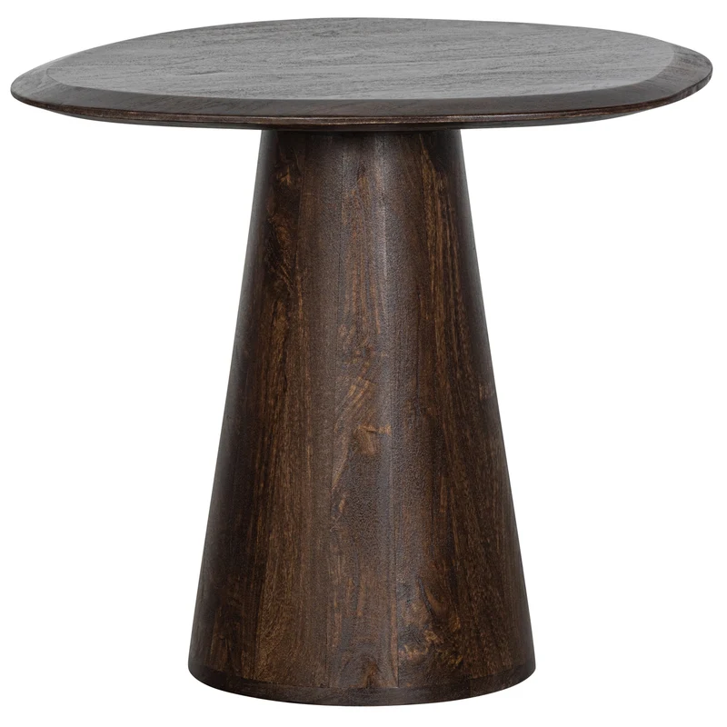 Posture bijzettafel mango hout walnoot