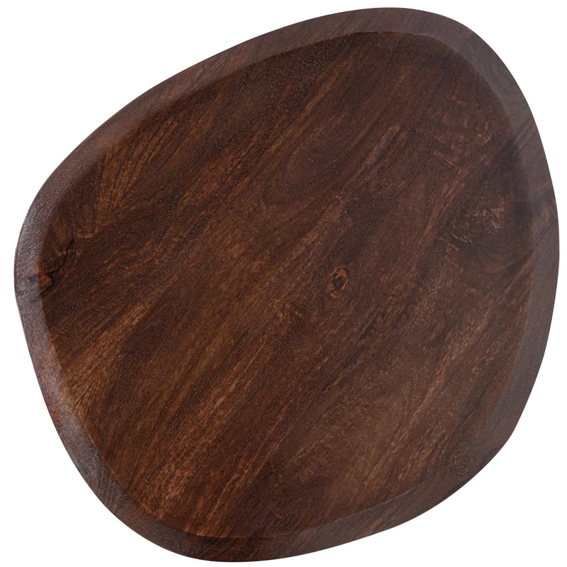 Posture bijzettafel mango hout walnoot