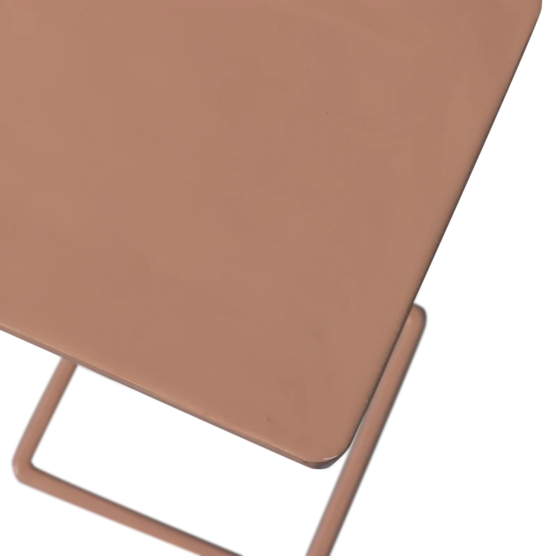 Toste bijzettafel metaal oud roze