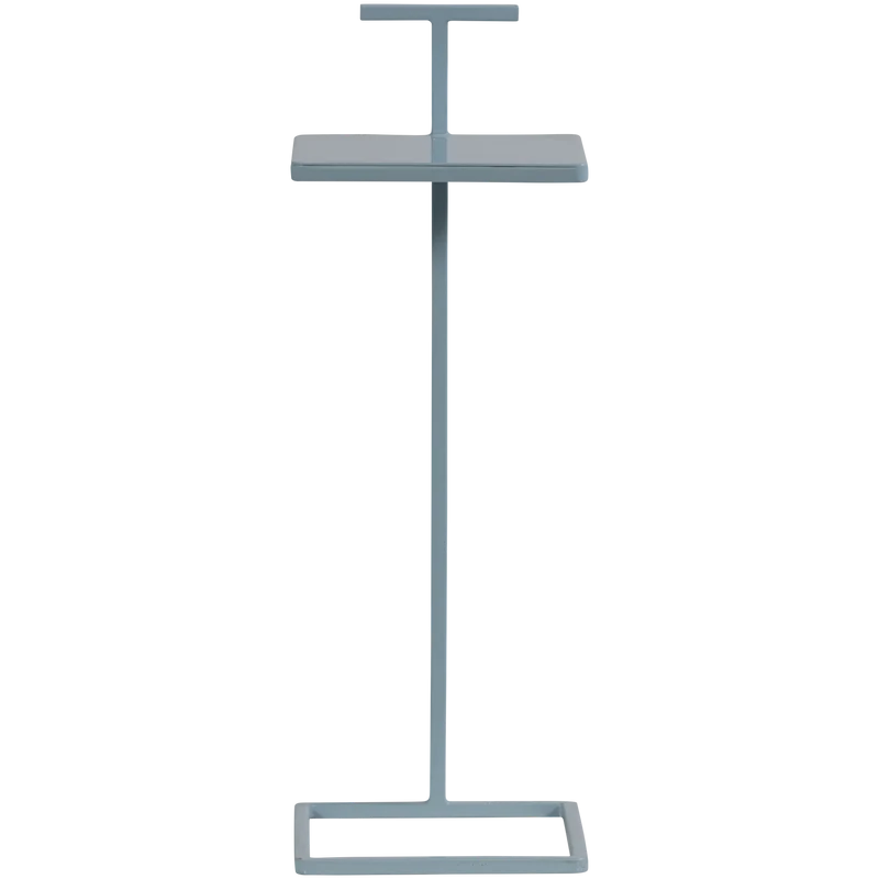Toste bijzettafel metaal lichtblauw