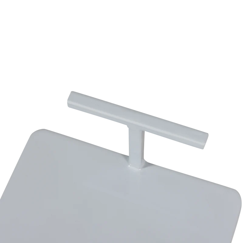 Toste bijzettafel metaal lichtblauw