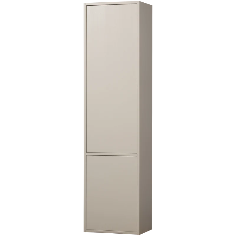 Meggy smalle opbergkast 55 cm grenen dust