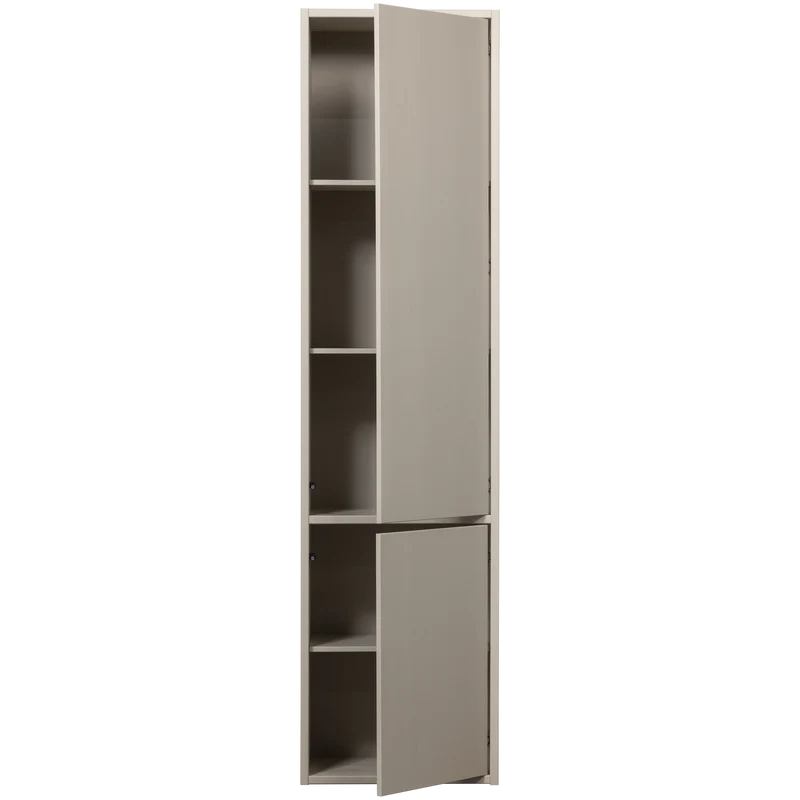 Meggy smalle opbergkast 55 cm grenen dust