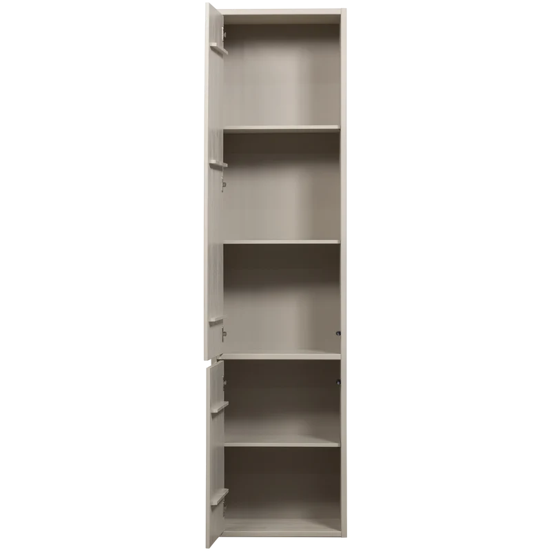 Meggy smalle opbergkast 55 cm grenen dust