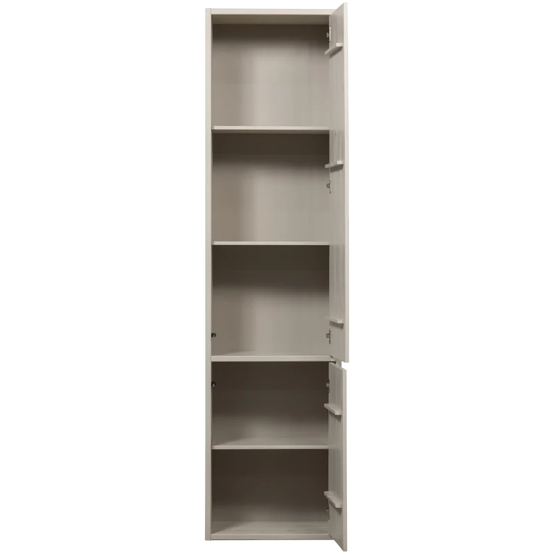 Meggy smalle opbergkast 55 cm grenen dust