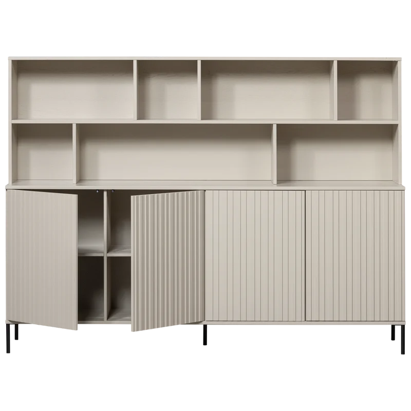 New Gravure wandkast grenen dust