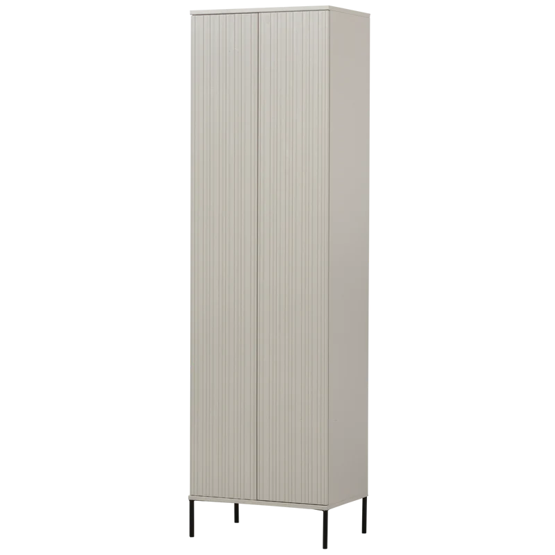 New Gravure hoge kast met lade grenen dust