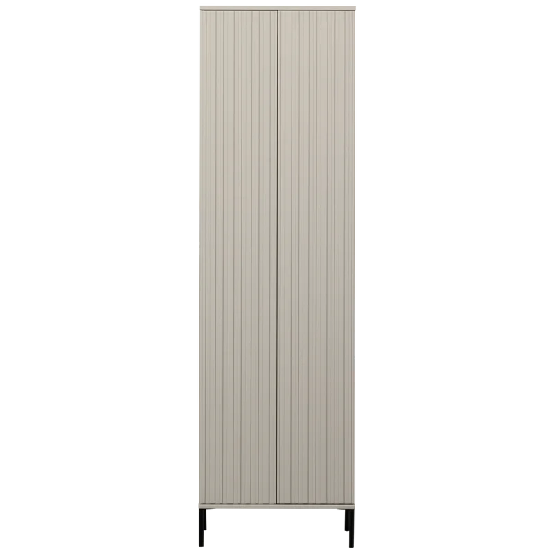 New Gravure hoge kast met lade grenen dust