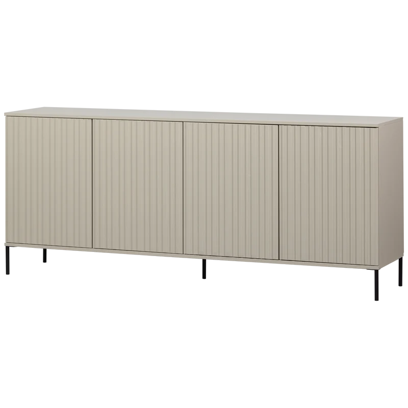 New Gravure dressoir 200 cm grenen dust