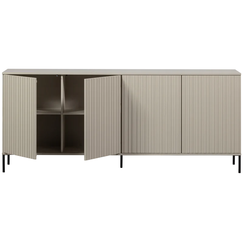 New Gravure dressoir 200 cm grenen dust